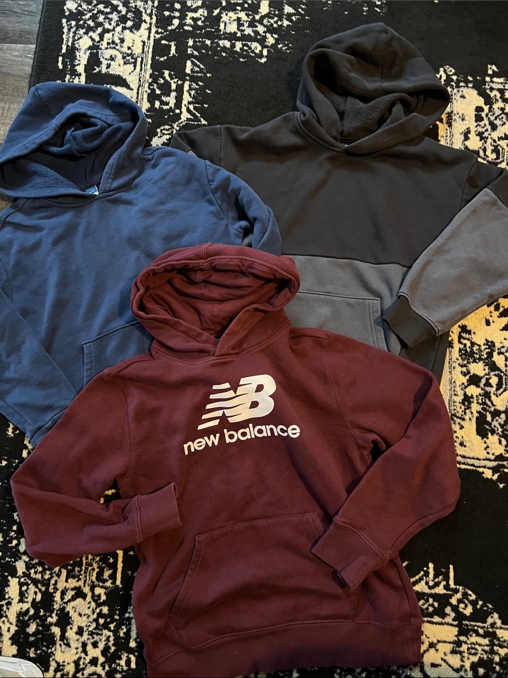 Boys 3 pc Hoodie bundle size 10/12